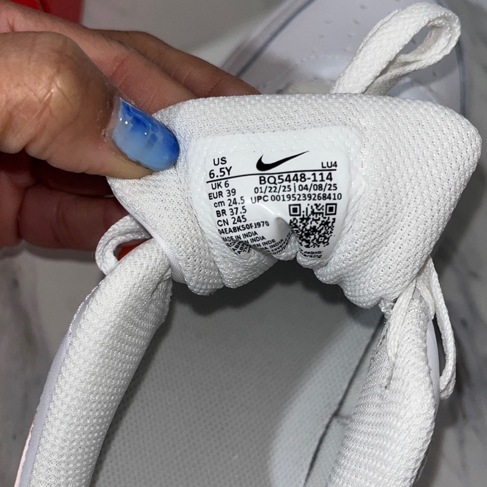 NWT Nike Court Borough low 2 (6.5Y/8W) - Picture 5 of 6